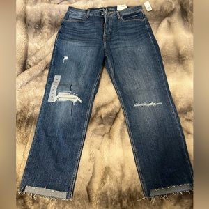 Old Navy Extra High Rise Straight Leg Jean Size 14 NWT